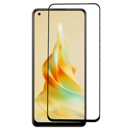 RURIHAI 3D ecran complet din sticlă călită pentru Oppo Reno8 T 4G