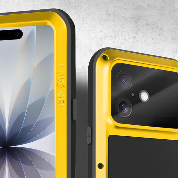 Carcasă blindată cu sticlă temperată pentru iPhone 17