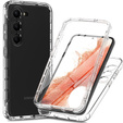 Carcasă pentru Samsung Galaxy S23, Shockproof, cu folie, transparentă