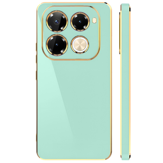 Husă pentru Infinix Note 40 Pro, Glamour CamShield, de mentă