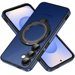 Carcasă magnetică pentru Samsung Galaxy S25+ Plus, pentru MagSafe, negru