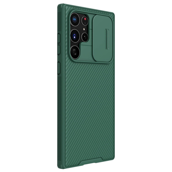 Carcasă blindată Nillkin pentru Samsung Galaxy S23 Ultra, CamShield Pro, verde
