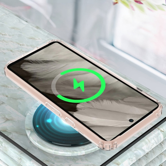 Husă pentru Google Pixel 8, Fusion Hybrid Case, pentru MagSafe, transparentă