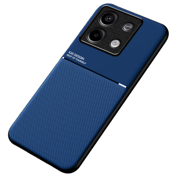 Carcasă pentru Xiaomi Redmi Note 13 5G, cu placă de prindere magnetică, albastru