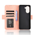 Cu clapetă pentru Xiaomi Poco X7 Pro 5G, Card Slot, roz