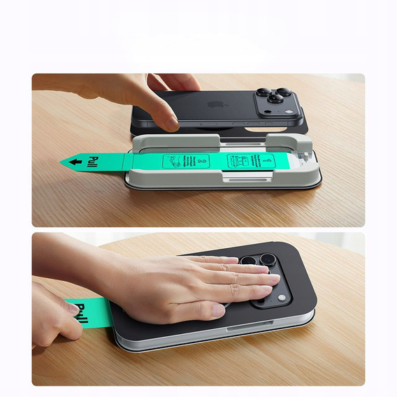 Sticlă temperată ESR UltraFit (2-Pack) pentru iPhone 17 Pro