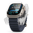Spigen Szkło Hartowane do Apple Watch Ultra 49mm, Glas.TR "EZ FIT", Clear (2 sztuki)