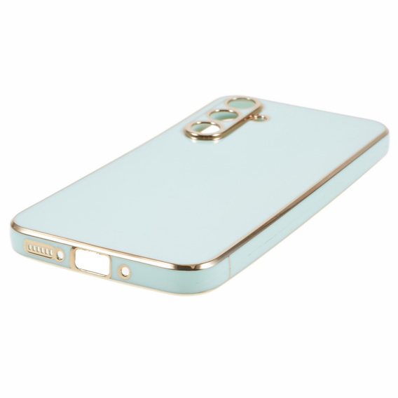 Husă pentru Samsung Galaxy S24+ Plus, Glamour CamShield, de mentă