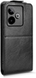 Cu clapetă pentru Realme GT 7 / 7T, Flip, negru