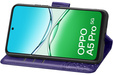 Cu clapetă pentru Oppo A5 Pro 5G, Butterfly, violet