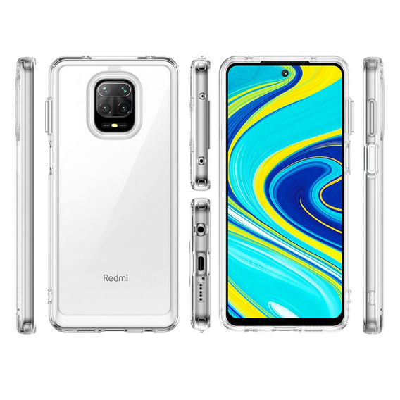 Huse pentru Xiaomi Redmi Note 9S / 9 Pro / 9 Pro Max, Fusion Hybrid, transparentă