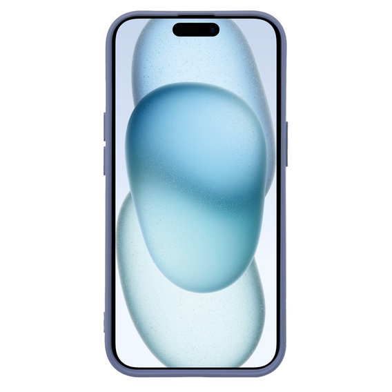Husa pentru iPhone 15, Silicone Lite, lavanda