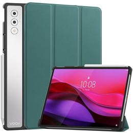 Husă pentru Lenovo Yoga Tab Plus, Smartcase, verde