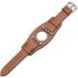 Curea din piele pentru Apple Watch 1/2/3/4/4/5/6/6/7/8/SE/Ultra 42/44/45/49mm, maro