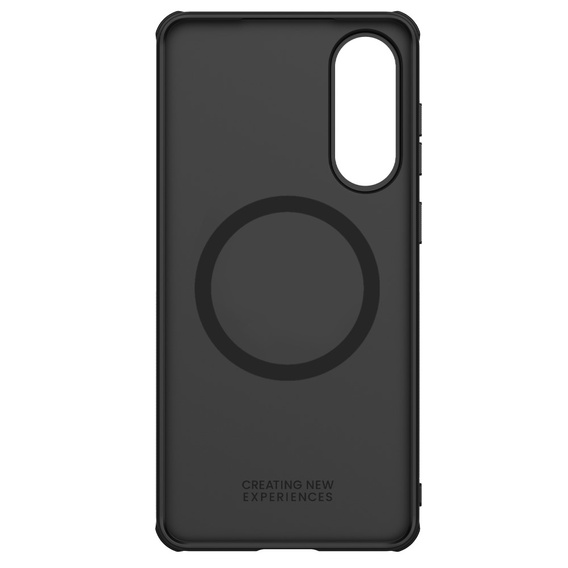 Husa NILLKIN pentru Samsung Galaxy S25 Edge, Frosted Shield, pentru MagSafe, negru