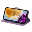 Cu clapetă pentru Samsung Galaxy M15 5G, Mandala, violet
