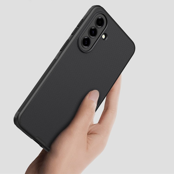 Husă NILLKIN Frosted Shield Pro MagSafe pentru Samsung Galaxy A57 5G, negru