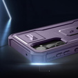 Husă blindată pentru Samsung Galaxy S23 FE, Dexnor Full Body (Two Frames), violet