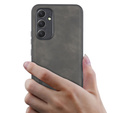 Huse pentru Samsung Galaxy A54 5G, ERBORD Business, cu placă de suport pentru mașină, gri
