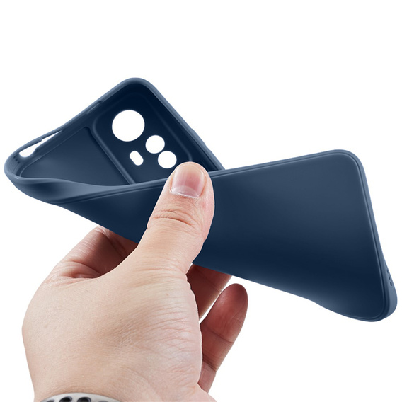 Husa pentru Xiaomi Redmi Note 12S, Silicone Lite, albastru