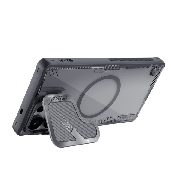 Carcasă pentru Samsung Galaxy S25 Ultra, carcasă blindată Nillkin, Icelade Prop, pentru Magsafe, negru