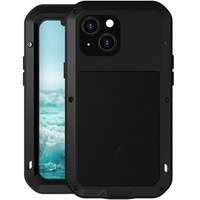 Love Mei Huse pentru iPhone 13 mini, armored with glass, negru