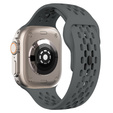 Curea din silicon pentru Apple Watch 1/2/3/4/4/5/6/6/7/8/SE/ULTRA 42/44/45/49MM, gri