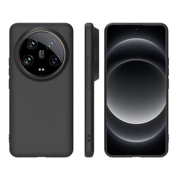 Caz subțire pentru Xiaomi 14 Ultra, Slim, negru