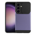 Huse pentru Samsung Galaxy S24, ERBORD CamProtect Slide Camera, violet