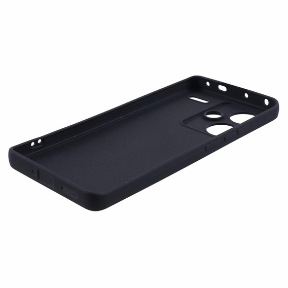 Husa pentru Xiaomi Redmi Note 13 Pro+, Silicone Lite, negru