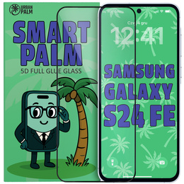 Sticlă temperată 5D Full Glue Smart Palm pentru Samsung Galaxy S24 FE