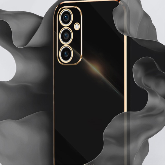 Husă pentru Samsung Galaxy A55 5G, Glamour CamShield, negru