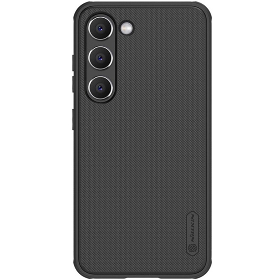 Carcasă NILLKIN pentru Samsung Galaxy S23, Super Frosted Shield Case, negru