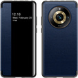Husă cu clapetă pentru Realme 11 Pro 5G / 11 Pro+ 5G, Side View, albastru