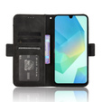 Carcasă cu clapetă pentru Oppo Reno 14F, slot pentru carduri, portofel, negru
