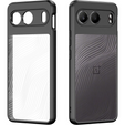 Husa DuxDucis pentru OnePlus Nord 4, Aimo case, transparent / negru