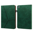 Husă pentru Samsung Galaxy Tab A9+, Classic, cu spațiu pentru stylus, verde