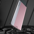 Cu clapetă pentru Honor Magic 6 Lite 5G, Side Magnetic, roz