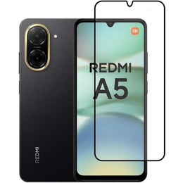 Sticlă călită 3D pentru Xiaomi Redmi A5, cadru negru