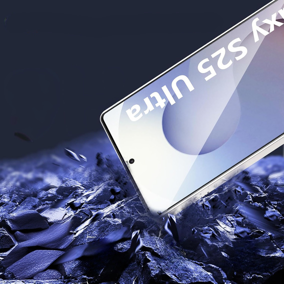 Sticlă călită 3D pentru Samsung Galaxy S25 Ultra, cadru negru