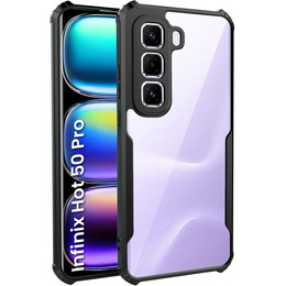 Huse pentru Infinix Hot 50 Pro 4G, AntiDrop Hybrid, negru