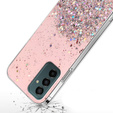 Huse pentru Samsung Galaxy M23 5G / M13, Glittery, roz