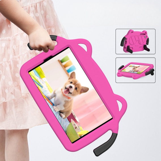 Husa pentru copii pentru Samsung Galaxy Tab A7 Lite 8.7" / Galaxy Tab A8 8" 2019, roz