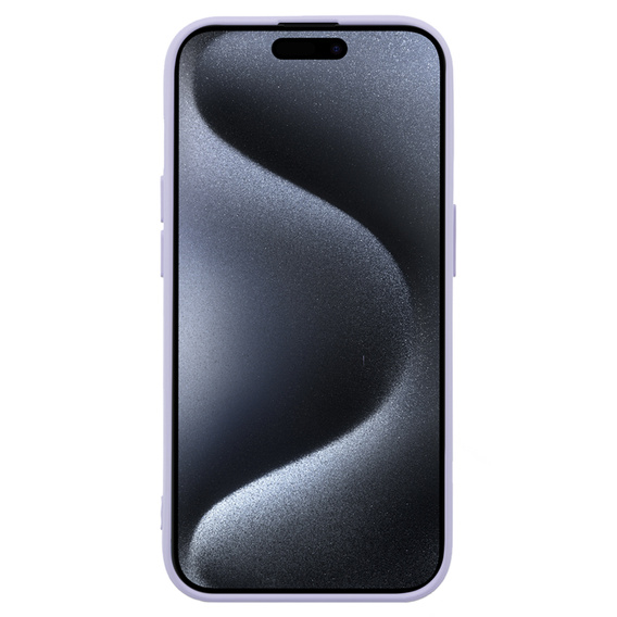 Husa pentru iPhone 15 Pro Max, Silicone Lite, violet