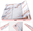 Huse pentru Samsung Galaxy Tab S6 Lite, Suritch Full Body Marble, roz