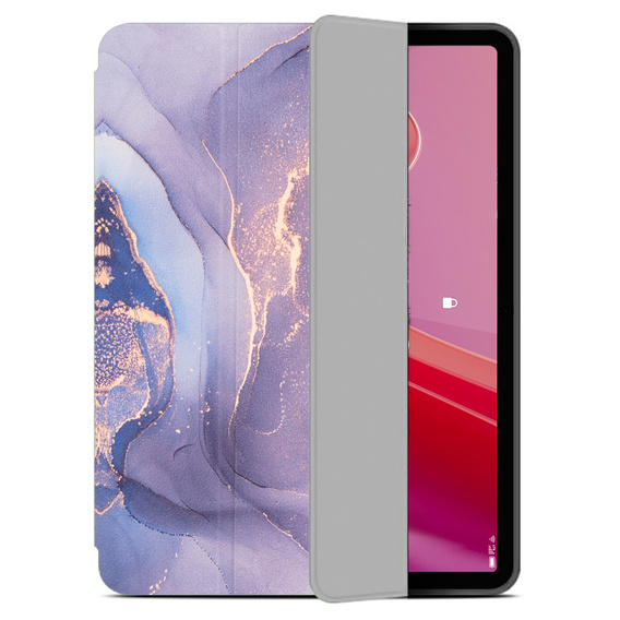 Husă pentru Lenovo Tab M11, Smartcase, Marble 2#