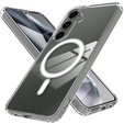 Husă pentru Samsung Galaxy S24, Fusion Hybrid Case, pentru MagSafe, transparentă