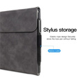 Huse pentru Microsoft Surface Pro 9, Wallet Pen Slot, negru