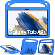 Husa pentru copii pentru Samsung Galaxy Tab A11 Plus / A9 Plus, Husa pentru copii cu mâner, albastru