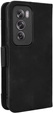 Cu clapetă pentru Oppo Reno 12, Card Slot, negru